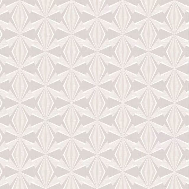 Hoopla Walls Grey Abstract Geometric Art Deco Wallpaper Roll