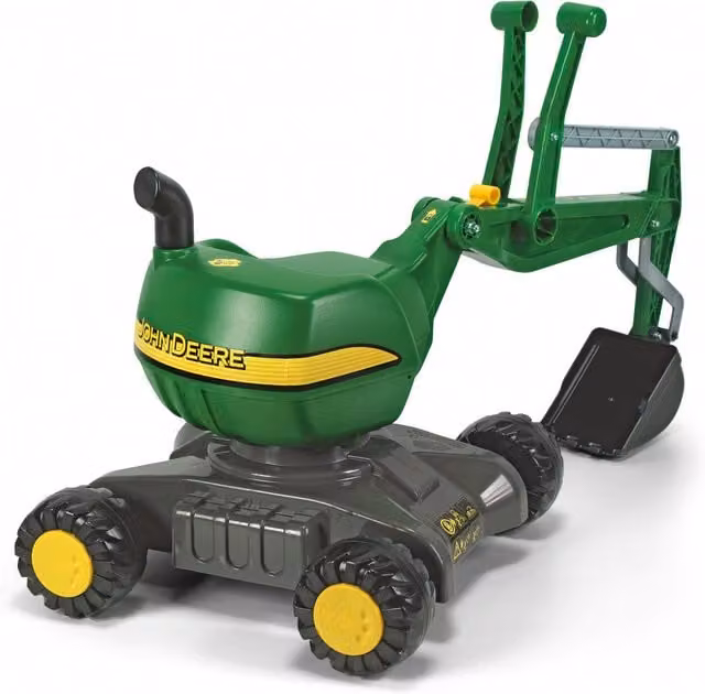 John Deere Green 360 Degree Excavator Large Construction Vehicle