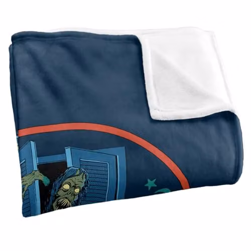 Steven Rhodes Don't Fall Asleep Super Soft Microfibre Fleece Throw Blanket, Multicolour, W/D/H: 91 x 147 cm – 5
