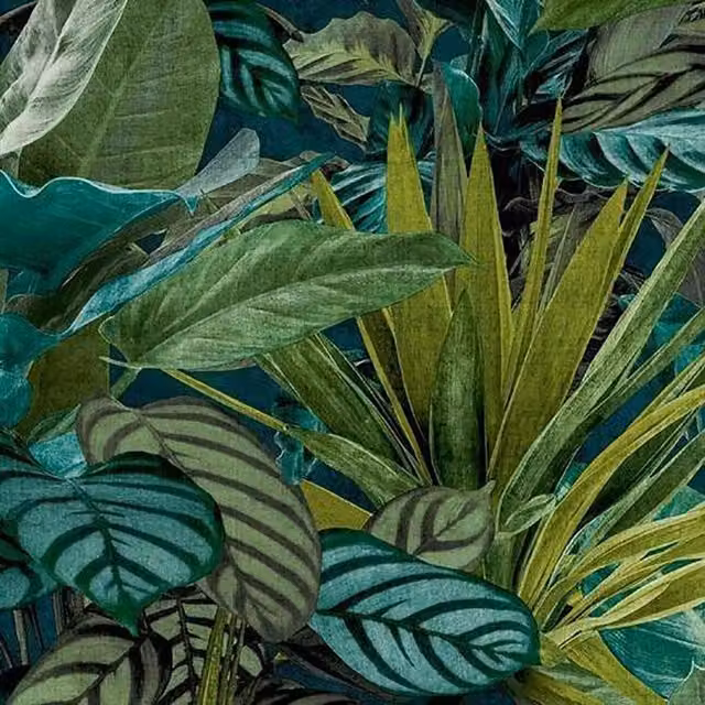 Grandecos Wanderlust Tropical Wallpaper in Green