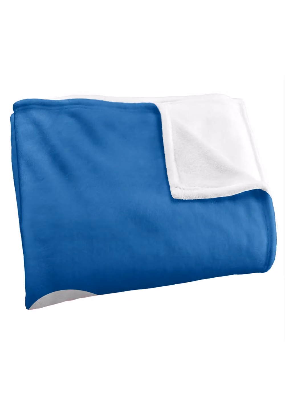 Sesame Street Grover Face Silky Touch Super Soft White Throw Blanket W: 152 cm, D: 127 cm – 1