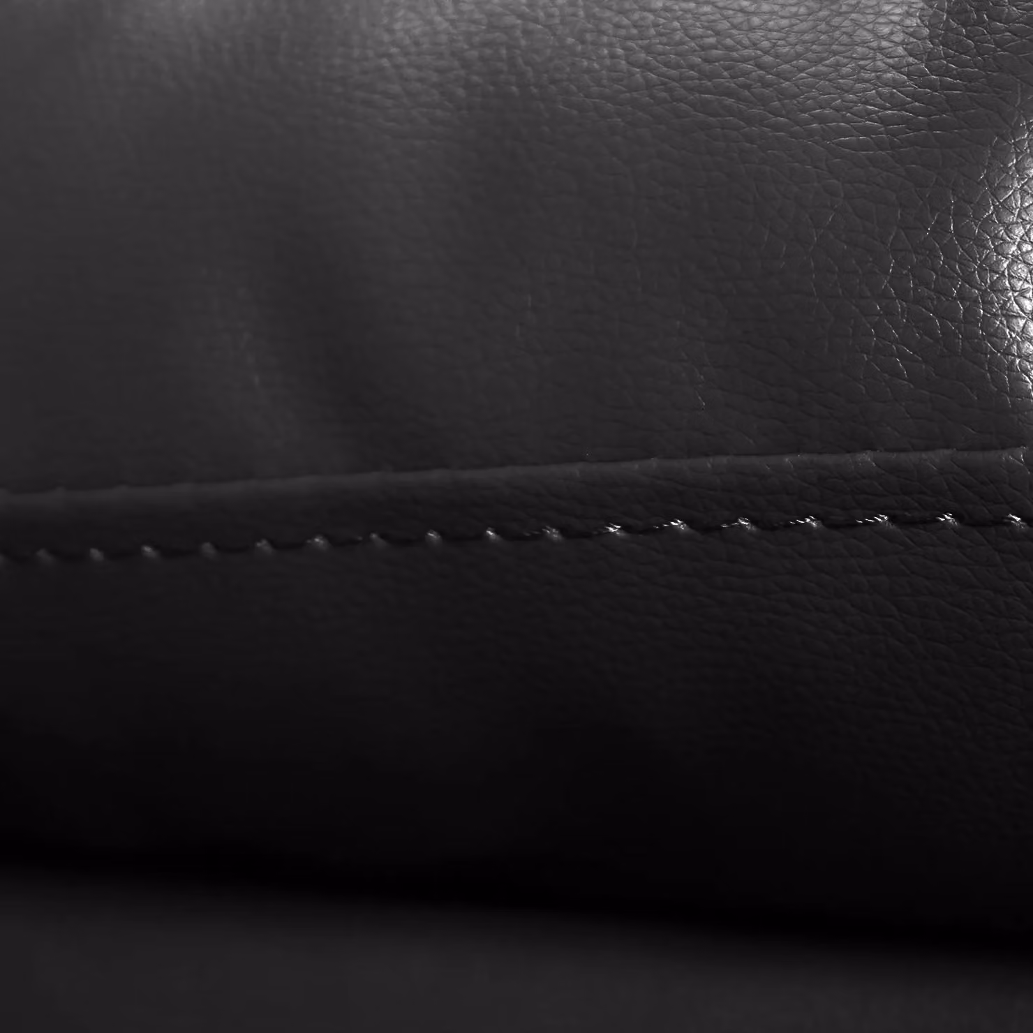 Furnishings For Less UK Minnesota 5 Seater Leather Reclining Corner Sofa in Black with Drinks Tray and Padded Arms – 3