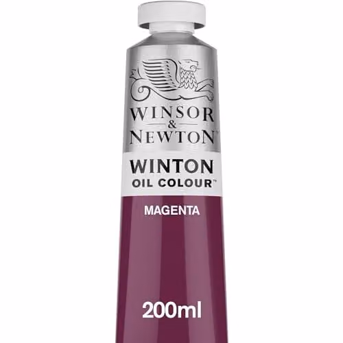 Winsor & Newton Winton Oil Colour Paint, Magenta, 200ml
