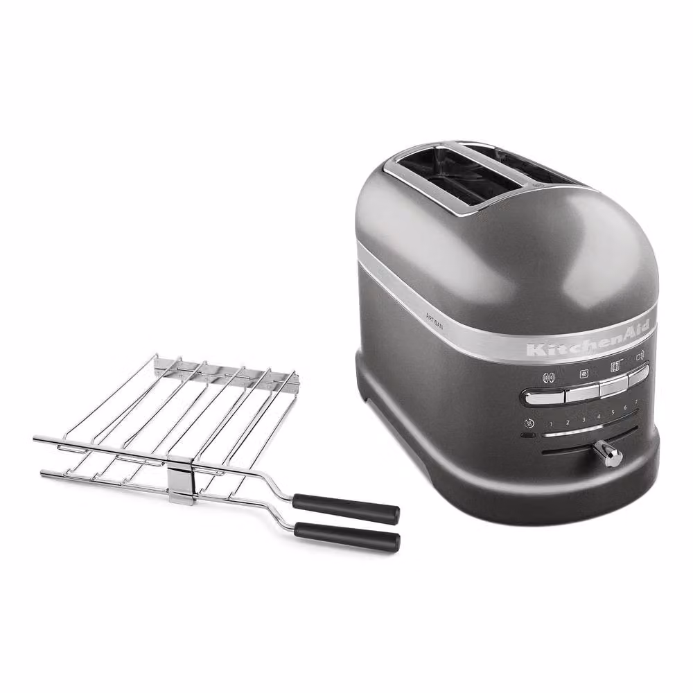 KitchenAid Artisan 2 Slot Toaster with Digital Display in Silver – 3