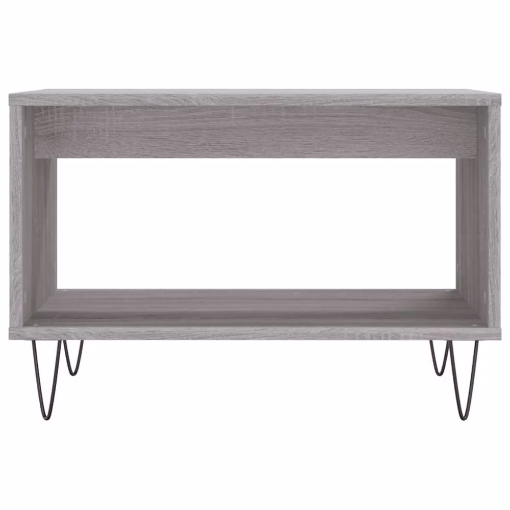 Berkfield Home Grey Sonoma Coffee Table, W/D/H: 60 x 50 x 40 cm – 4