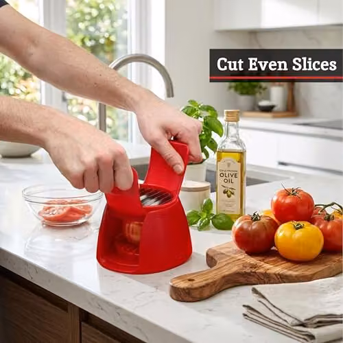 Premier Housewares Red Tomato and Mozzarella Slicer – 3