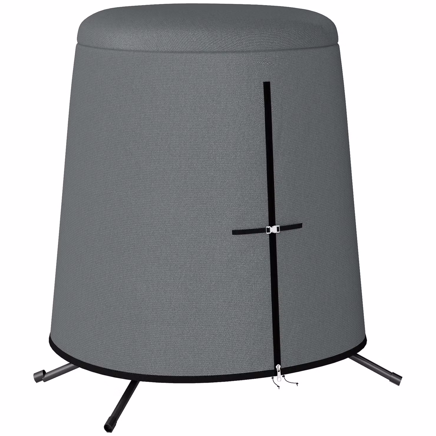 OUTSUNNY Waterproof Hanging Egg Chair Cover in Grey, W/D/H: 196 x 230 cm – 2