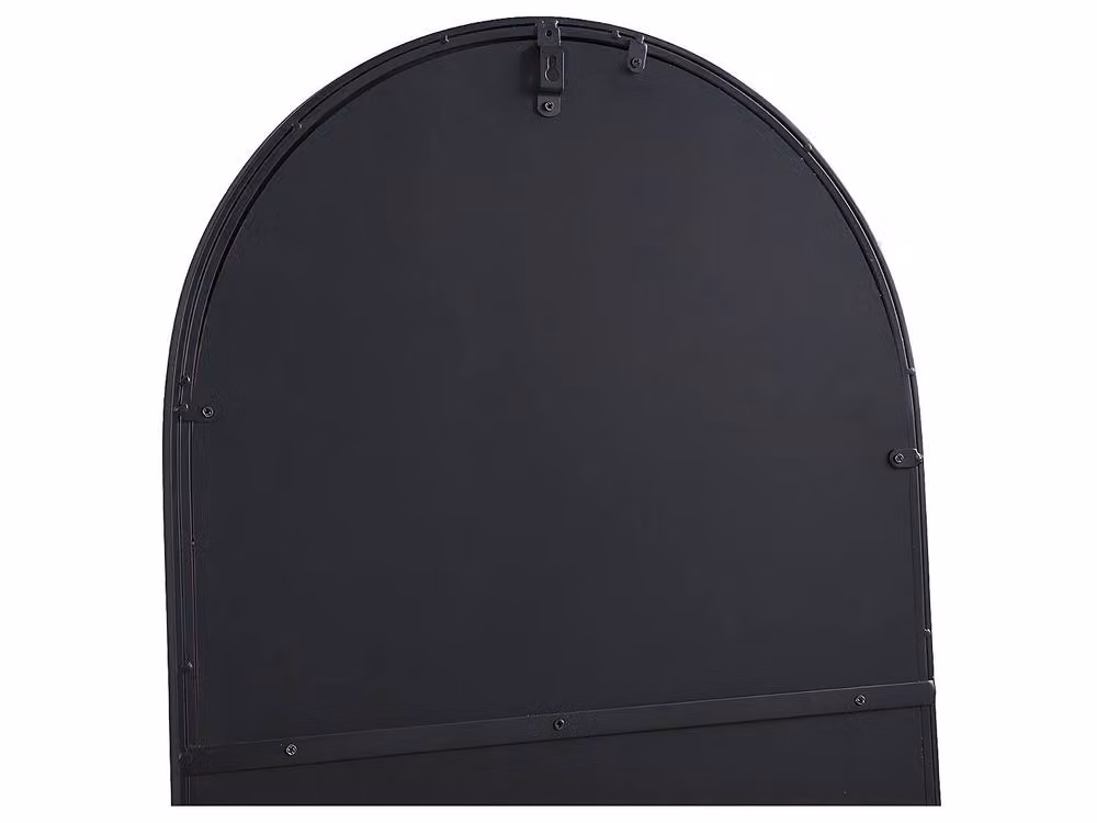 Vente-unique Metal Arch Mirror in Black, W: 50 cm, H: 170 cm – 3