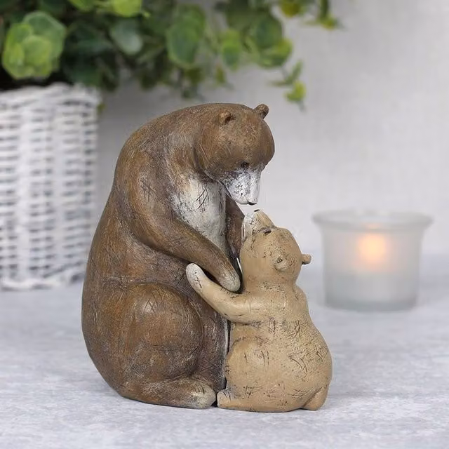 Something Different I Love You Beary Much Brown Animal Tabletop Ornament – 1