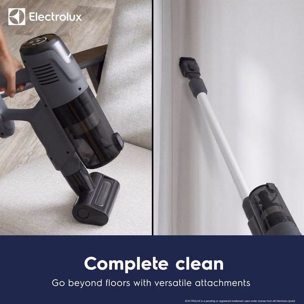 Electrolux Complete Clean Corded Stick Vacuum Cleaner with LED Headlight, Grey – 3