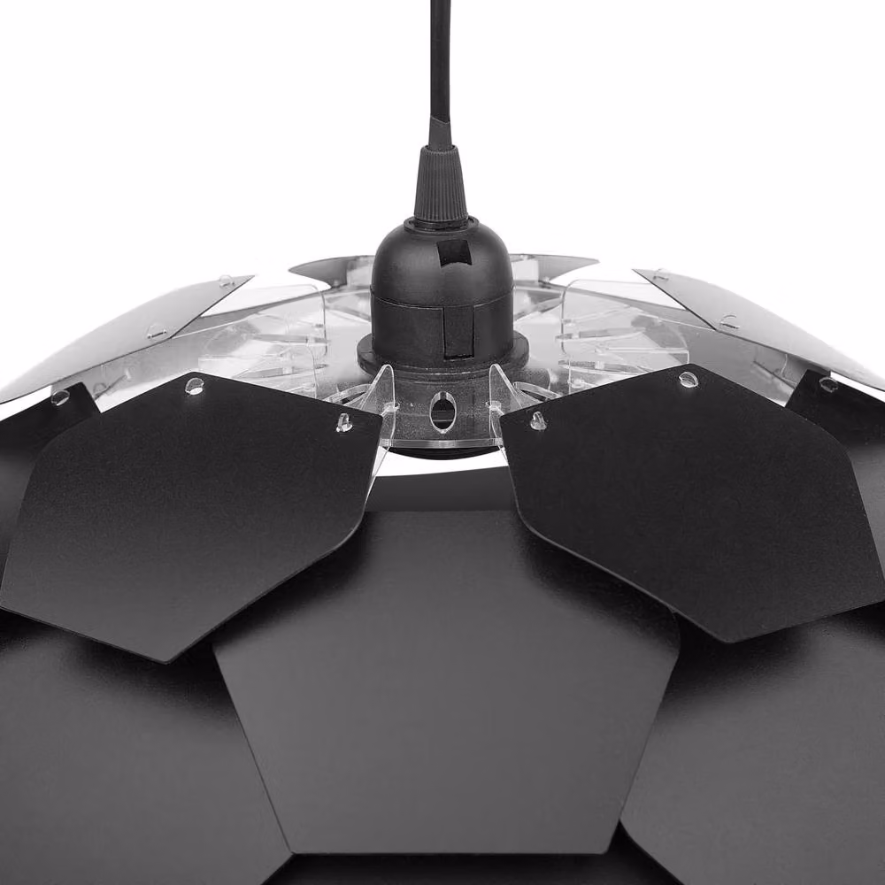 Wyld and Coco Black Pine Cone Pendant Lamp – 4