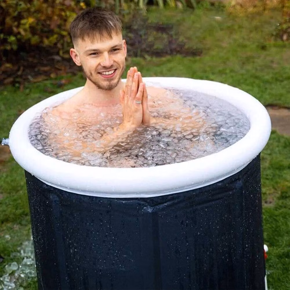 SPETLEK Large Portable Ice Bath Tub for Cold Plunge Therapy and Recovery, W/D/H: 80 x 80 x 75 cm – 5