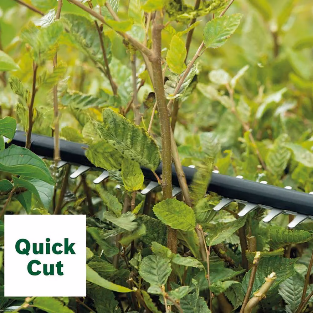 Bosch UniversalHedgeCut 18V-55 Cordless Reciprocating Hedge Trimmer, Green – 3