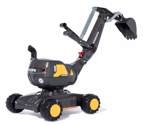 Rolly Toys Licensed Volvo Mobile 360 Degree Excavator in Black, W/D/H: 74 x 43 x 43 cm – 1