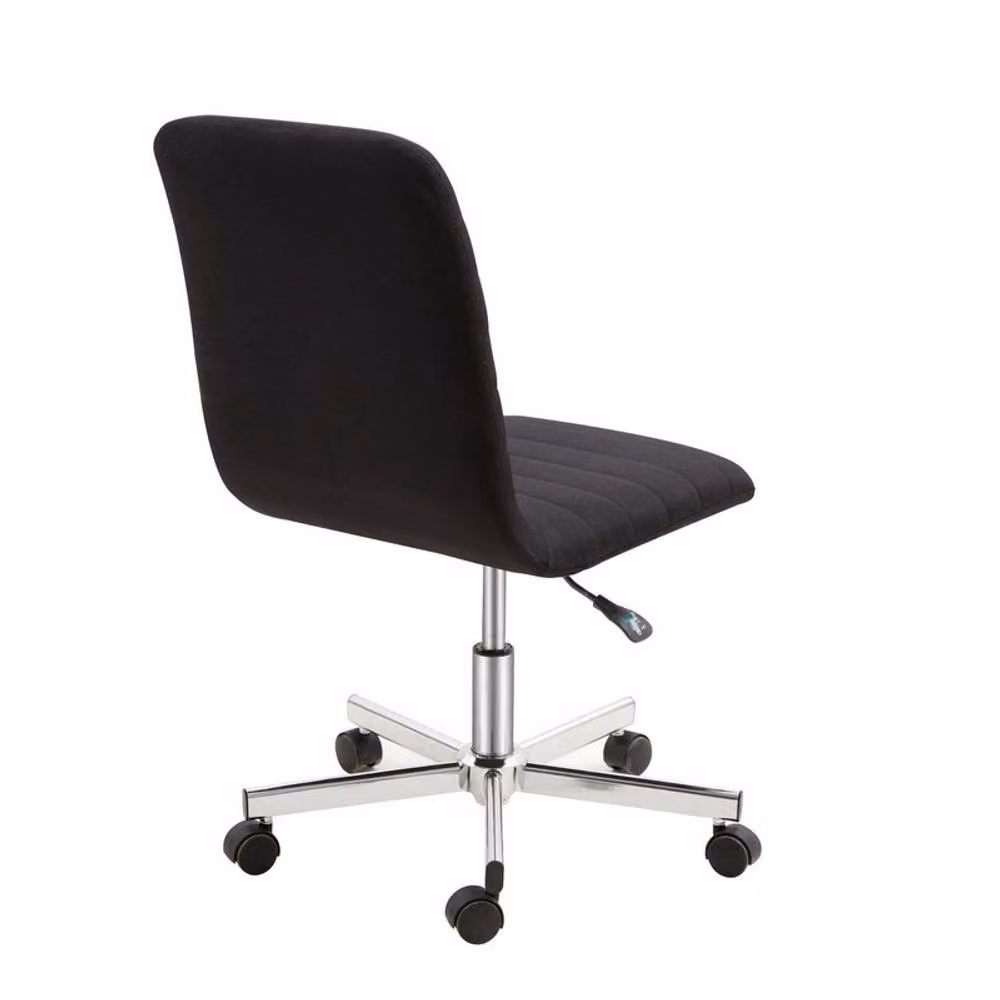 Lemon Pavilion MM Armless Task Chair in Black, Pack of 2 – 2