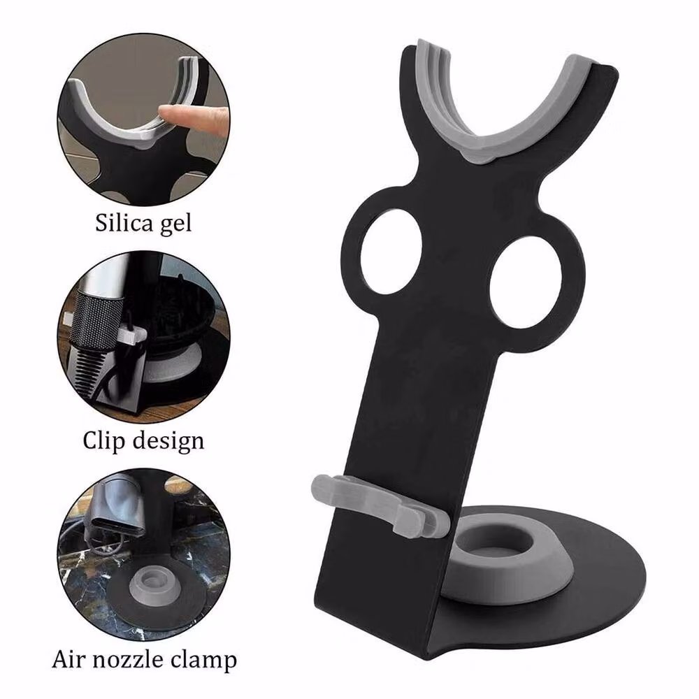 EONLION Magnetic Supersonic Hair Dryer Stand in Black – 3