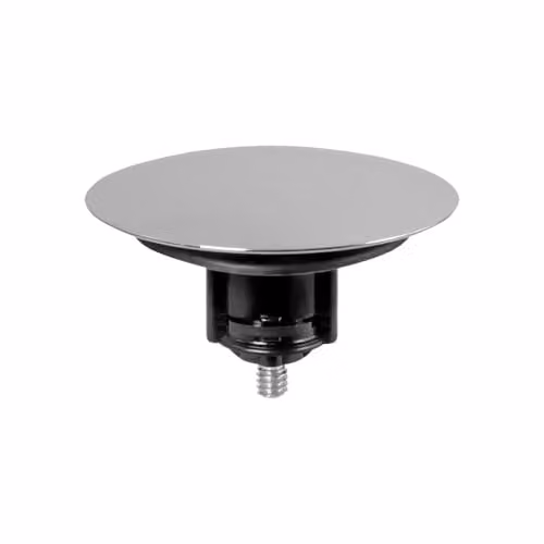 McAlpine Chrome and Brass Click System Bath Clicker Waste Plug, 70mm