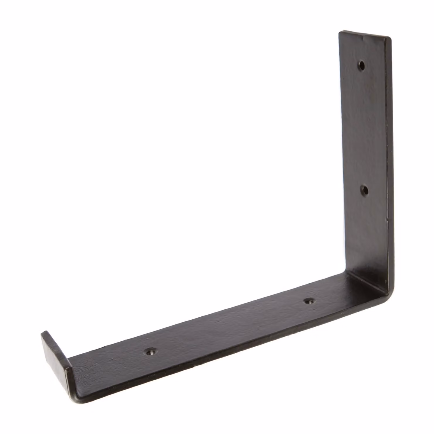 Hammer and Tongs Black Iron Scaffold Board Shelf Brackets, Pack of 4, Diameter: 23.5 cm – 3