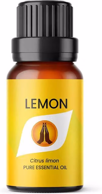 Aroma Energy Lemon Pure Essential Oil, 20ml (2 x 10ml Bottles), Yellow – 3