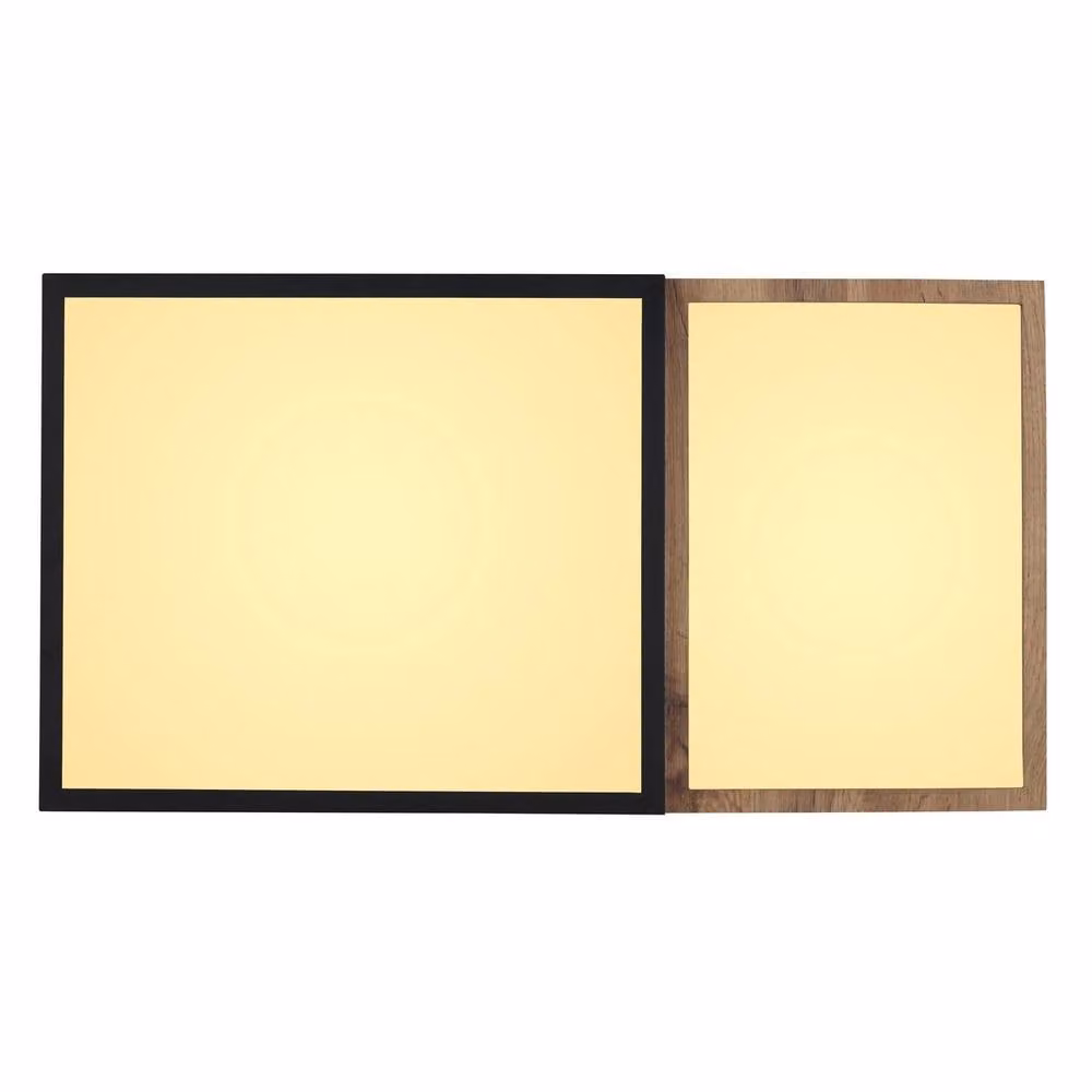 Netlighting Gundi Semi Flush Ceiling Light in White Matt with 3000K Warm White LED, Diameter: 35 cm – 2