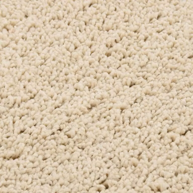 Berkfield Home Shaggy Rug in Beige, W: 160 cm, D: 230 cm, Non-Slip and Washable