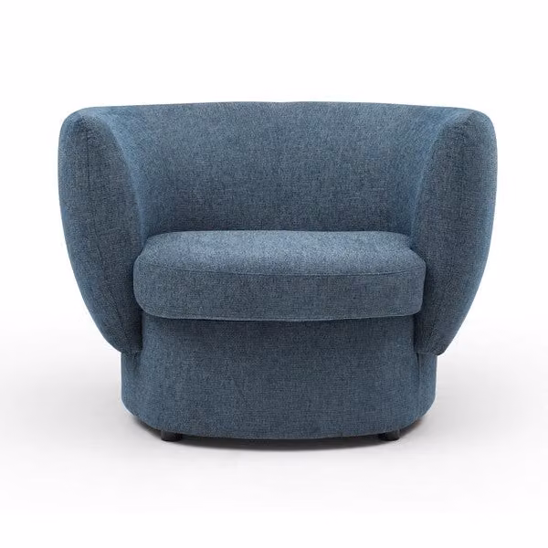 Tommy Franks Bristol Tub Armchair in Blue