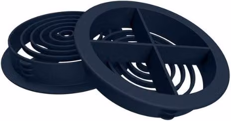 Manthorpe Building Products Circular Soffit Vent in Anthracite Grey