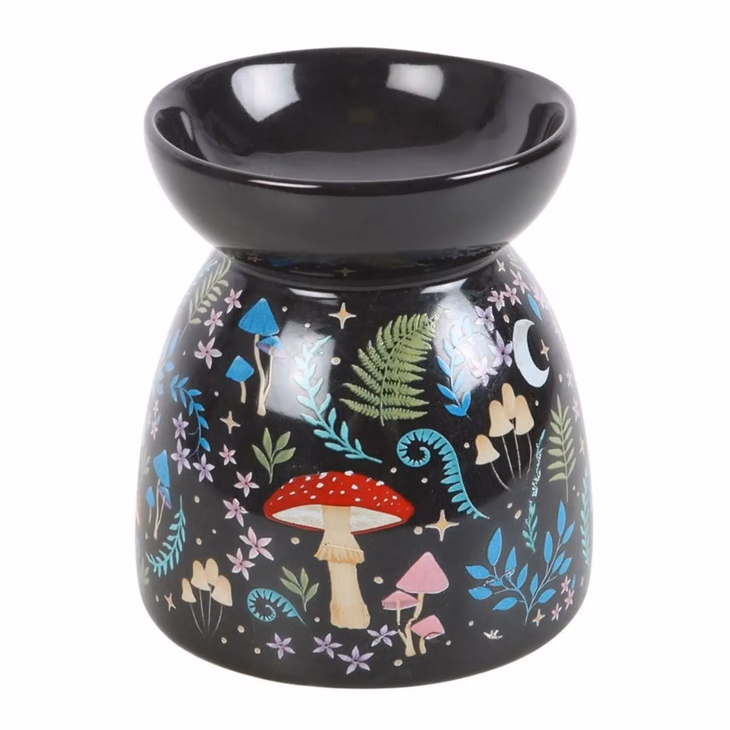 Something Different Dark Forest Oil Burner in Black – 2