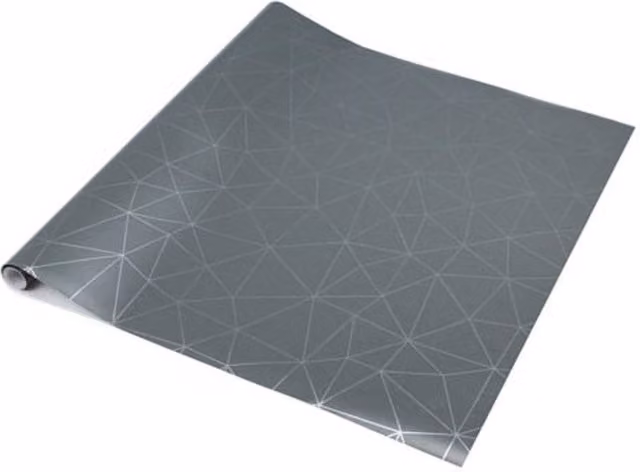 d-c-fix Tico Silver Self Adhesive Vinyl Wrap, Pack of 3, W: 67.5 cm, L: 2 m