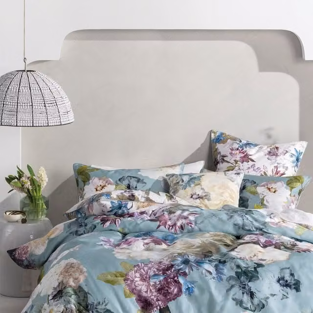 Make it a Home Classic Floral Cotton Pillowcase Set in Multicolour