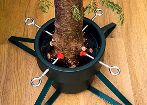 St Helens Home & Garden Christmas Tree Stand in Green – 3