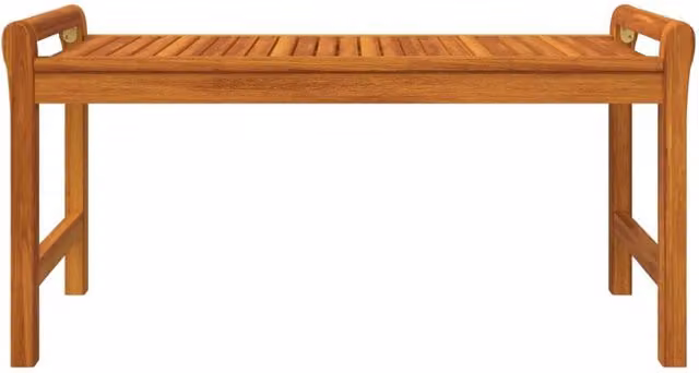 Berkfield Home Beautiful Rectangular Coffee Table in Brown Oiled Acacia Wood W/D/H: 100 x 50 x 50 cm – 1