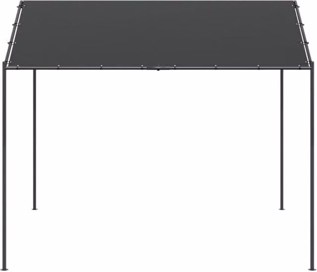Berkfield Home Spacious Canopy Tent in Anthracite Grey, W: 400 cm, D: 300 cm, H: 260 cm