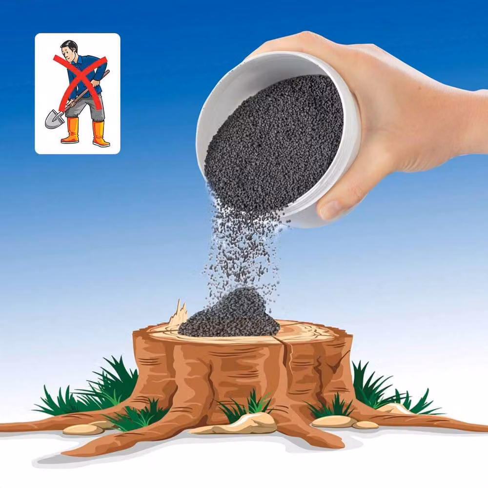 Wenko Tree Stump Remover and Root Decomposer, 500 g Granular, Dark Grey – 2