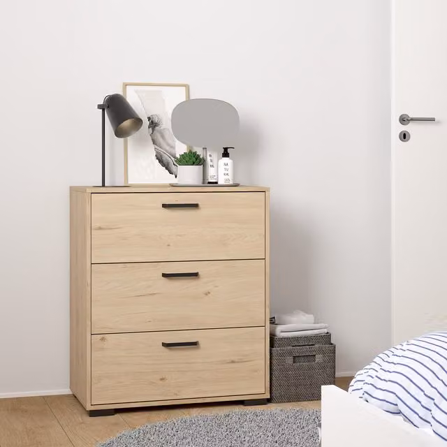 Furniture To Go Sofia Chest of Drawers in Jackson Hickory Oak Brown