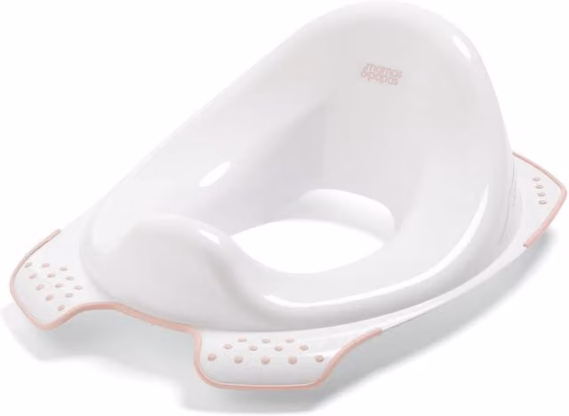 Mamas & Papas Anti Slip Toilet Trainer in Blossom Pink and White