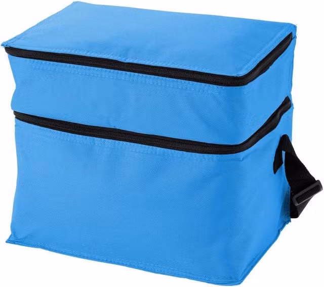 Bullet Oslo Cooler Bag Pack of 2 in Aqua Turquoise Blue with Compartments