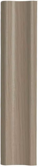 Vinyl Flooring UK Murano Scotia Beading for Laminate and Wood Floors, Brown, Pack of 5, 2.4m Length – 1