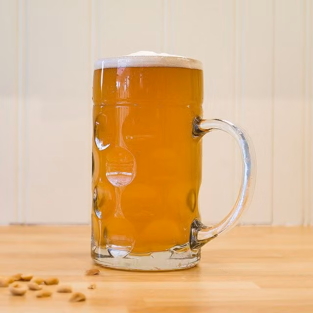 Menkind #Winning Giant Beer Stein, 1 l, Transparent