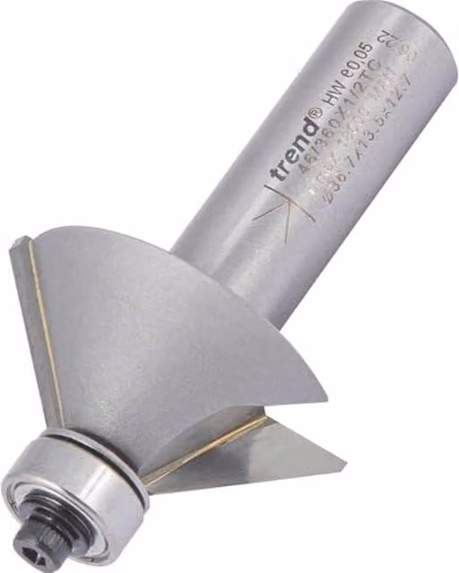 TREND 46/360 X 1/2 Tct Bearing Guided Chamfer 45 35.1 x 12mm - Grey