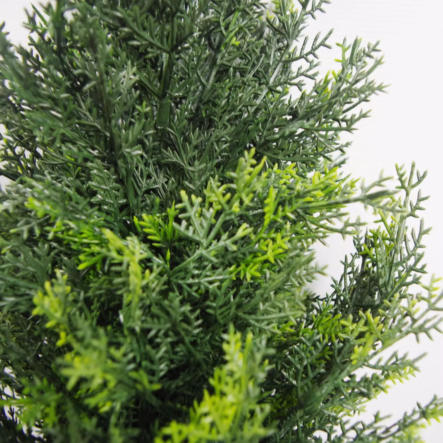Leaf UV Resistant Artificial Cedar Cypress Topiary Tree in Green, Height: 60 cm – 3
