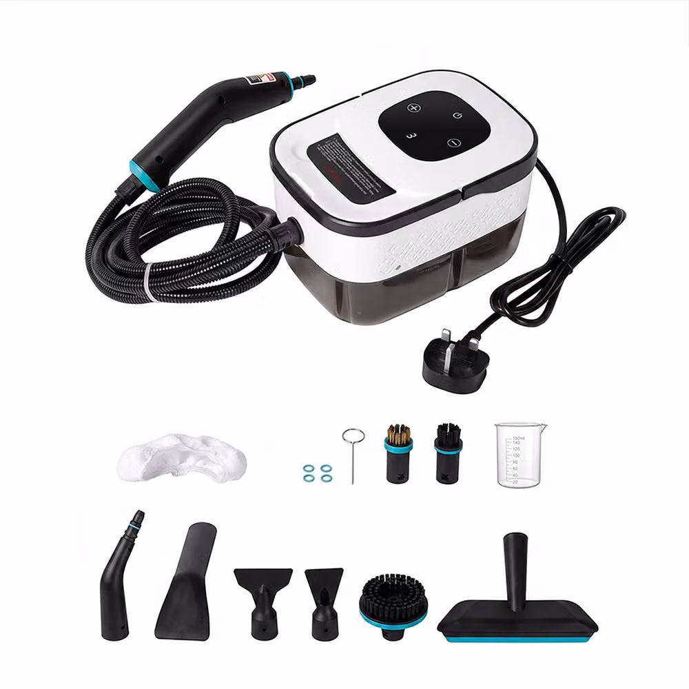 Spector Handheld Steam Cleaner in White with 6 Settings and 105C° Temperature for Kitchen and Car Use – 2