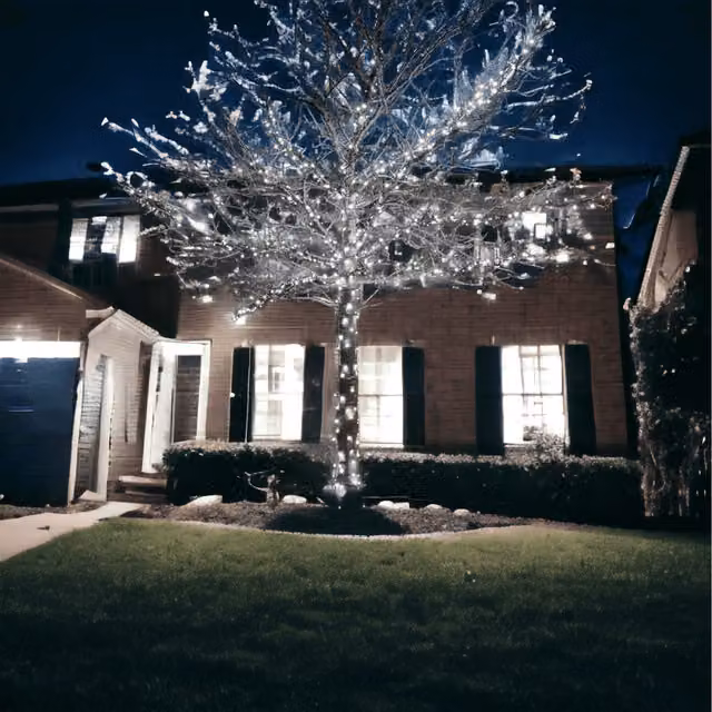 Lighting Legends Connectable LED Outdoor Fairy String Lights in White and Multicolour
