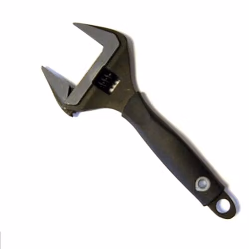 Monument 6in Wide Jaw Adjustable Wrench MON3140Q in Chrome Vanadium