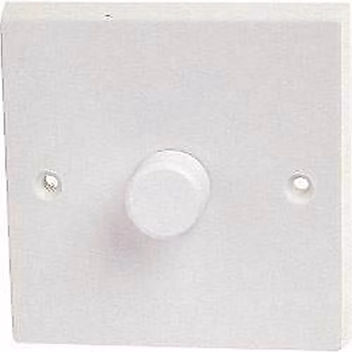 Dencon 1 Gang 400W Dimmer Switch in White