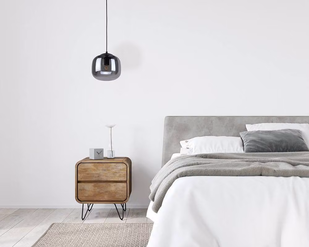 Netlighting Calto Dome Pendant Ceiling Light in Black with Transparent Glass and Metal – 2