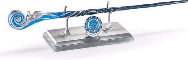 Noble Collection Harry Potter Expecto Patronus Celebration Wand 2025 Limited Edition in Blue and Silver