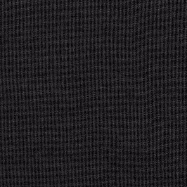 Berkfield Linen-Look Blackout Curtains with Hooks, 2 Pack, Black, W: 140 cm, H: 175 cm