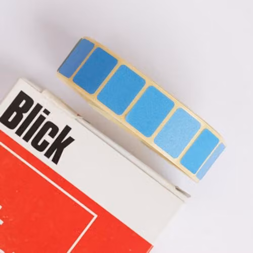Blick Blue Self Adhesive Address Labels, 16mm x 22mm, 1440 Pack – 3