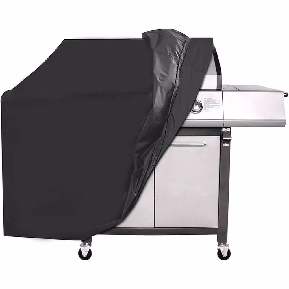 SPETLEK Heavy Duty Waterproof BBQ Cover in Black, W/D/H: 80 x 66 x 100 cm – 3